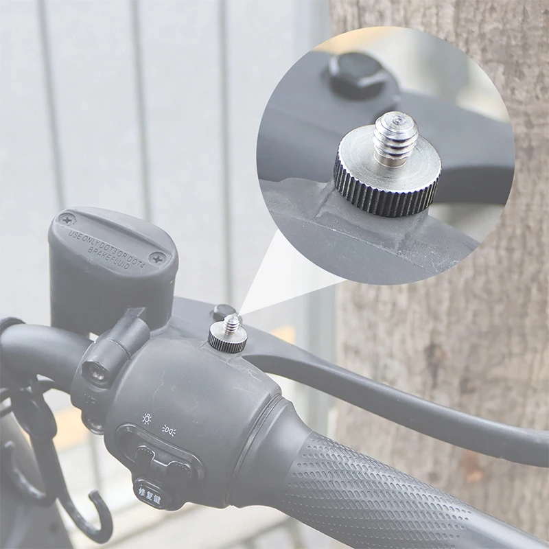 4 Adattatori Filettati Da 1/4" Pollice A M6 Per Treppiede: Viti In Lega Di Alluminio Per Fotocamera