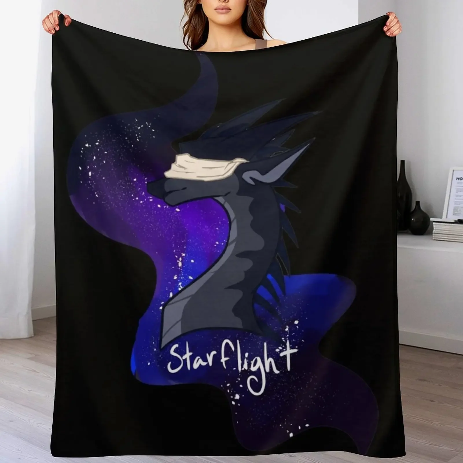 

Starflight Throw Blanket Compact Warm Blanket for Car Road Trip