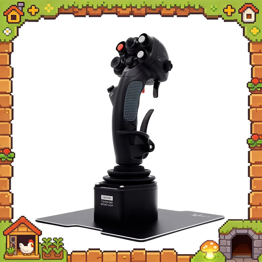 

Игровой джойстик VKBSIM GF MKIV MCG Ultimate: Флагманская модель нового поколения, симулятор полета VKB, новая версия с демпфером, подарки в комплекте
