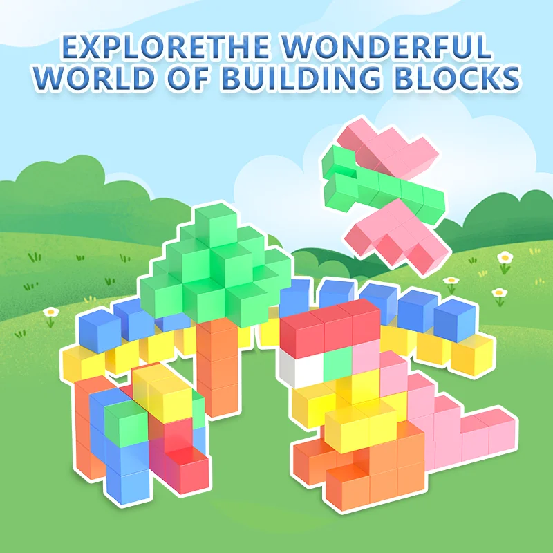 Magnetische blokstartset voor kinderen Klaslokaalbenodigdheden, magnetisch bouwspeelgoed, Montessori-leerspellen voor kinderen vanaf 3 jaar