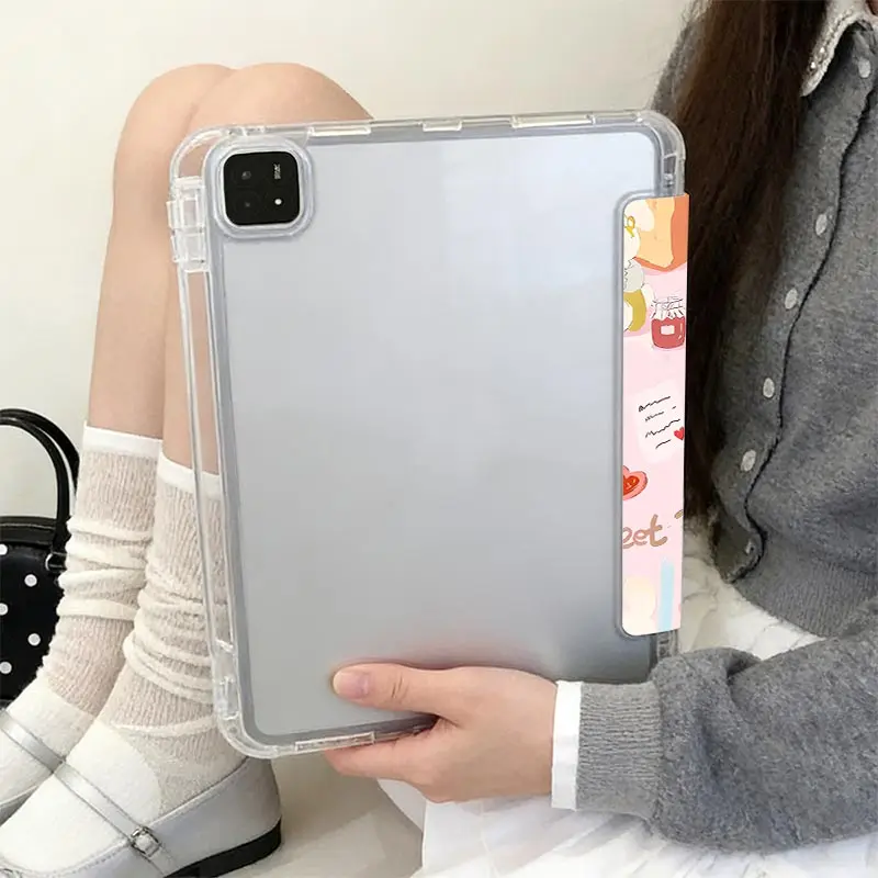 Anti-Bending 3+Y Fold Case For Xiaomi Pad 7/7Pro 8/8Pro 11.2 Redmi Pad SE 11 Pro/Pro2 12.1 Xiaomi Pad 5/5Pro 6/6Pro 11
