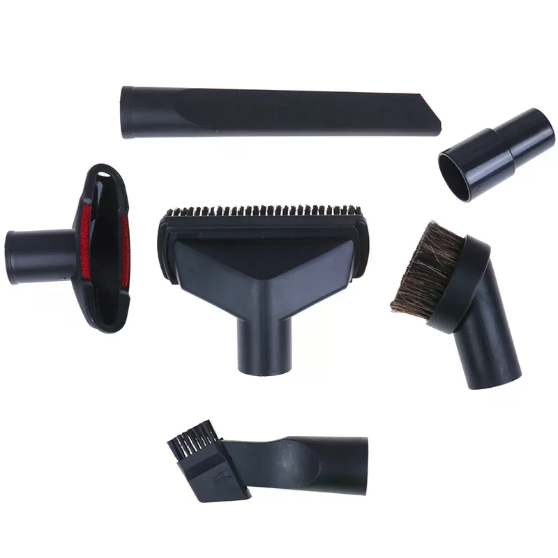 Kit de limpieza universal de 6 uds., accesorios para aspiradora de 32mm, boquilla de cepillo