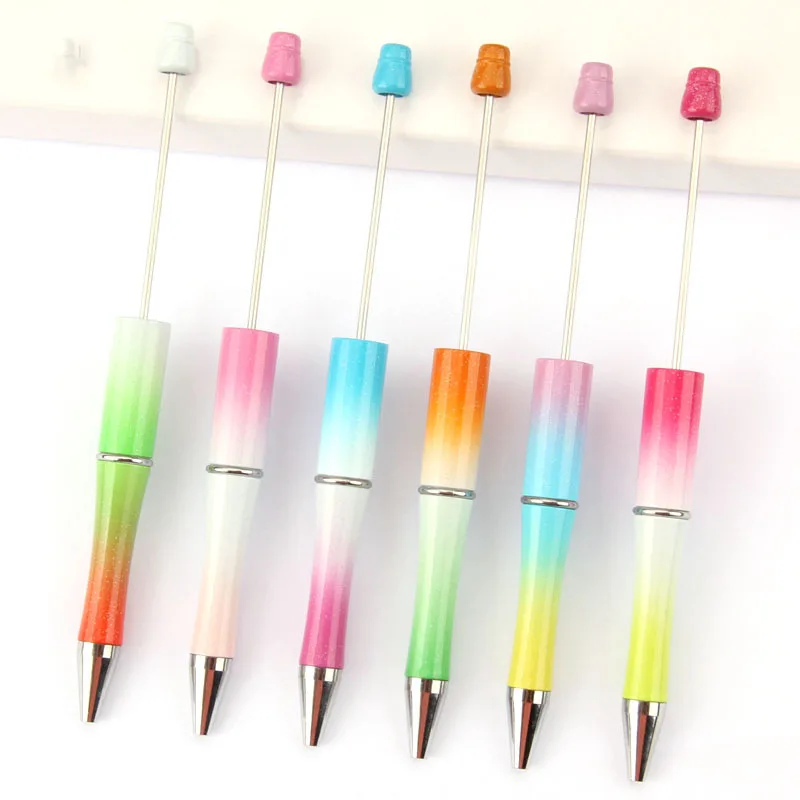 

13pcs Ball Pen Beaded Ballpoint Pen Writing Rolling Ball Pen for Classroom Beaded Ballpoint Pen Ball Pen School Office Supplies