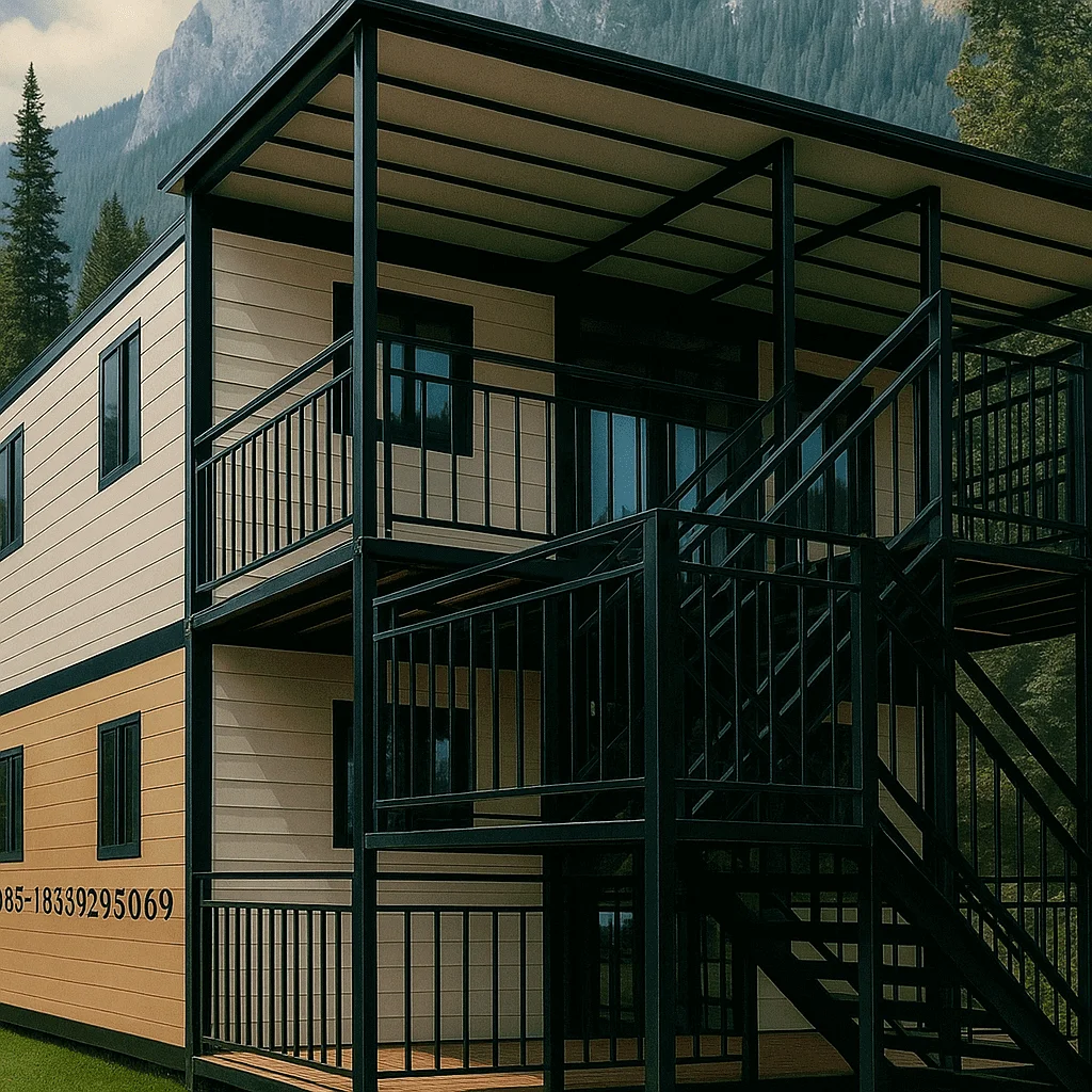 Pre-made Portable Building 20ft 40ft Expandable Homes Prefab  Expandable Container House Home OfficeSolar Powered Small Houses