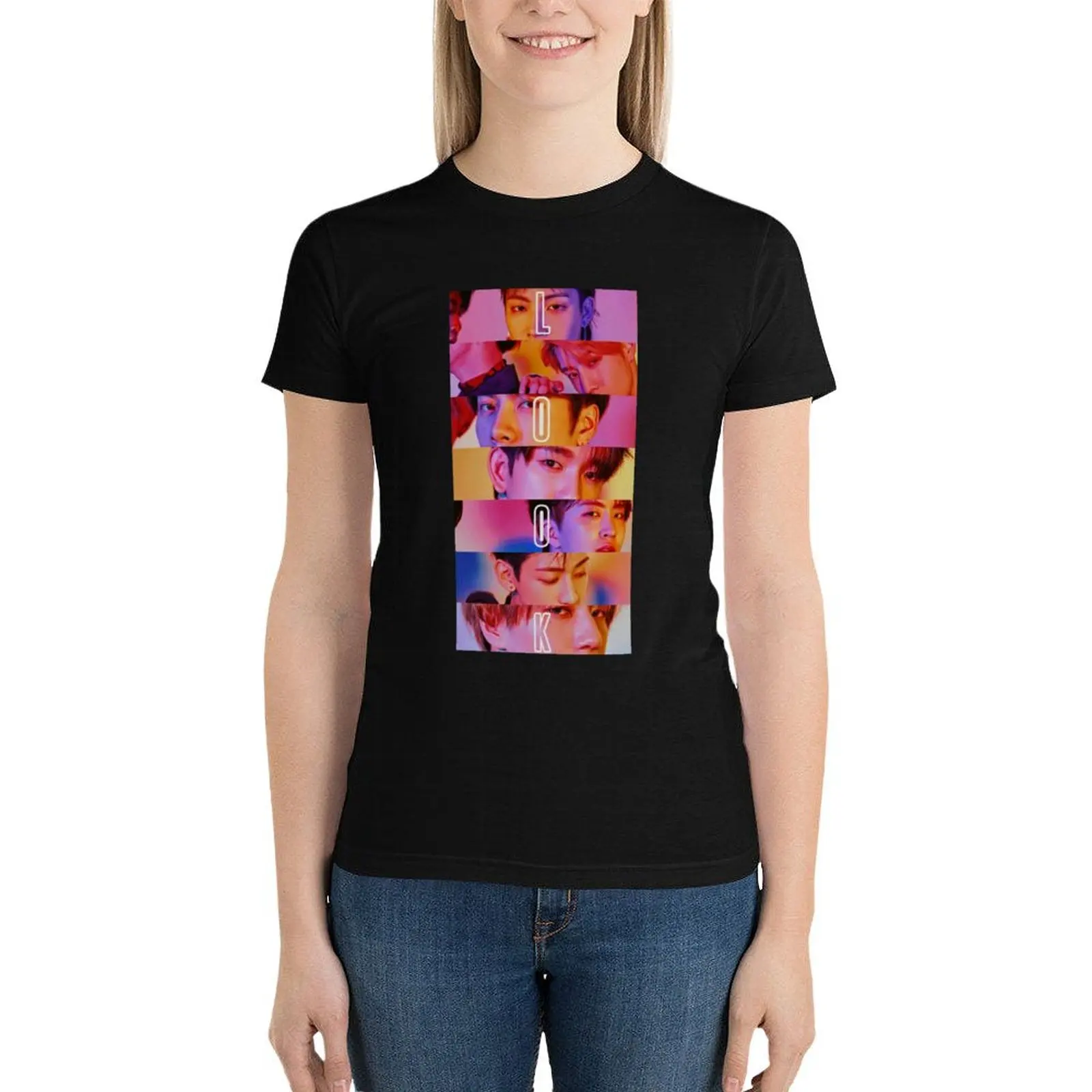 GOT7-T-Shirt pour Femme, Chemisier, Vêtements Mignons, Graphiques, Amusants