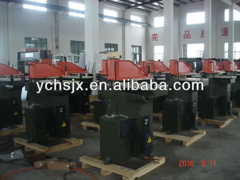 Presse à huile hydraulique avec machine de découpe de cuir, machine à pression pour chaussures