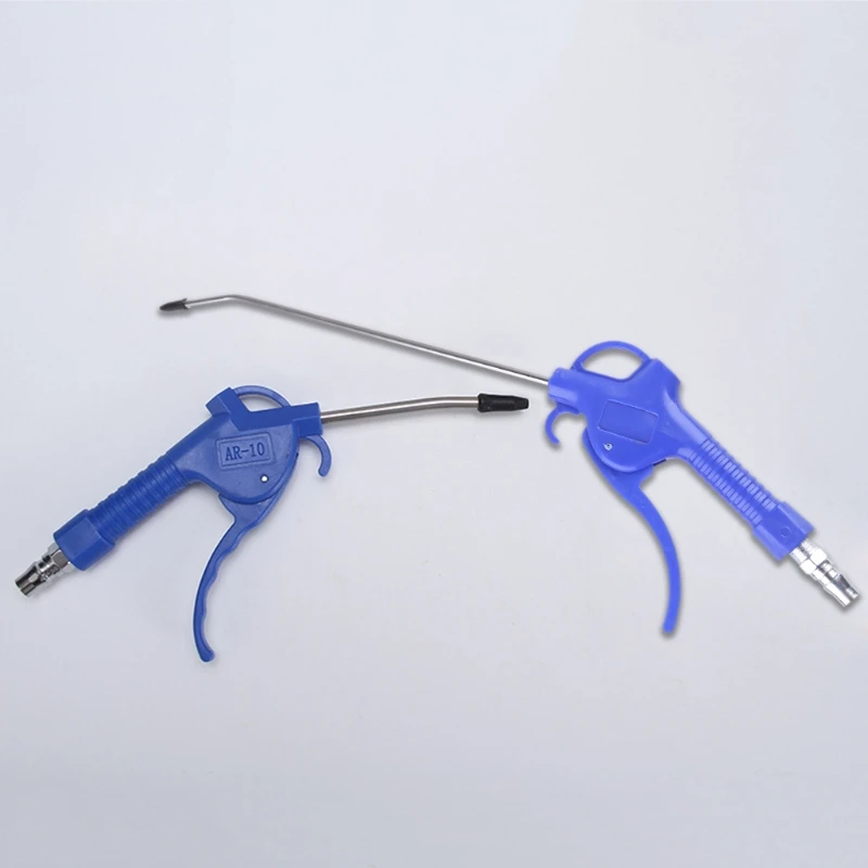 Stainless Steel Air Blow Gun for w/105mm/260mm Fixed Nozzle for Compressor Air Blower Gun Industrial Dust Removing DropShipping