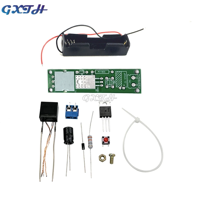 Zapalniczka plazmowa zestaw do samodzielnego montażu zapalniczka elektroniczna zapalnik łuku wysokiego napięcia DIY zestaw 3-5V 5A