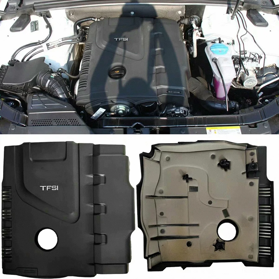 

1 шт. 06J103925AP/06L103925 OEM верхняя накладка двигателя пылезащитный чехол автомобильные аксессуары для Audi A4L 1.8T/2.0T 2009-2013 2014-2022
