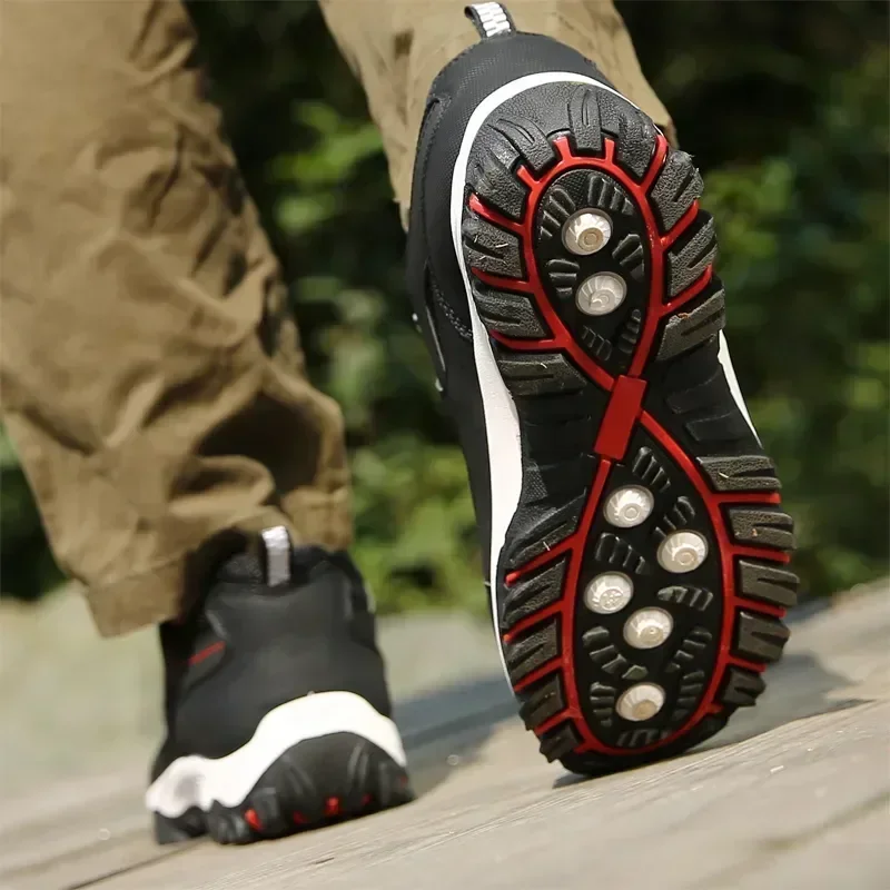 Męskie buty oddychające sneakersy luksusowe lekkie męskie mokasyny męskie buty trekkingowe Zapatillas Hombre Masculino męskie