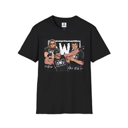 NWO Hogan, Nash, Hall Softstyle T-Shirt.