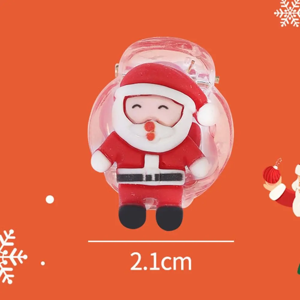 Horquillas con Clip, accesorios para el cabello, joyería de regalo, pasador de estilo coreano, pinza para el pelo de Navidad, Mini garra para el pelo de cangrejo