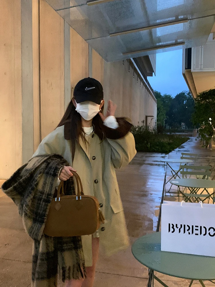 

Модная повседневная свободная вельветовая парка-пуховик с отложным воротником для женщин, короткое пальто для зимнего сезона