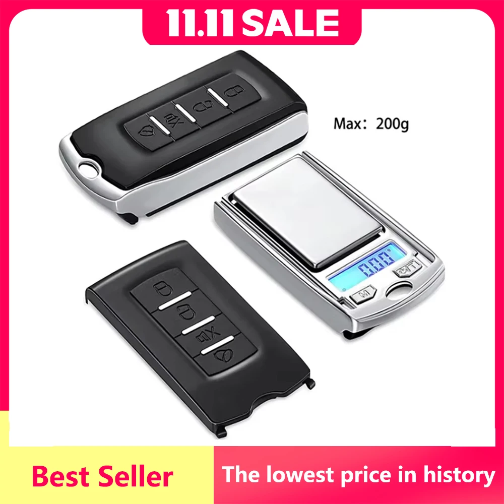 yZ[zProtable 200 O/100 O 0.01 O̐|[^uԂ̃L[`~jfW^|PbgdqOXP[ LCD fBXvCt