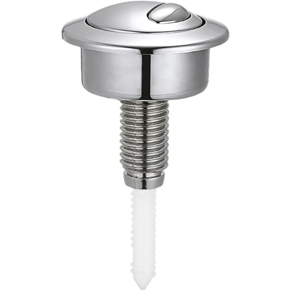 Toilet Push Button, ABS Dual Flush Toilet Button, Ideal for Bathroom Dual Flush Push Parts Tank Replacement Kit