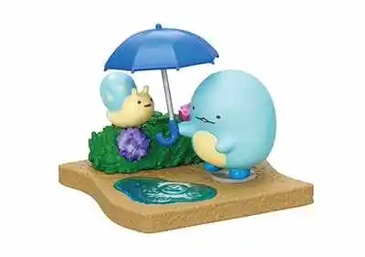 RE-MENT Corner Mini Scene Decoration Box Biological Companion Strolling in the Rain Egg Blind Box Toy & Hobbies Action Figures