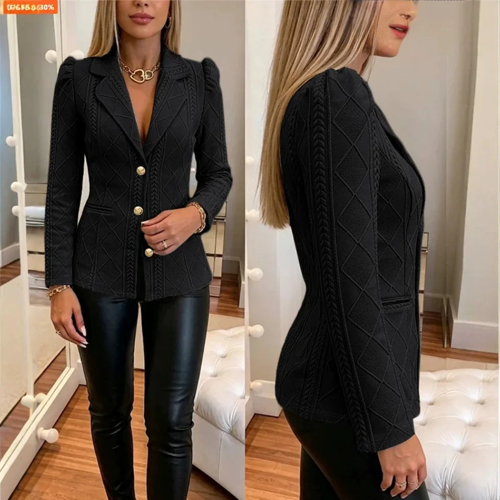 New Style Long-sleeved Blazer, Fashionable And Elegant Summer Maxi Dress Midi Boho Lace Y2k、