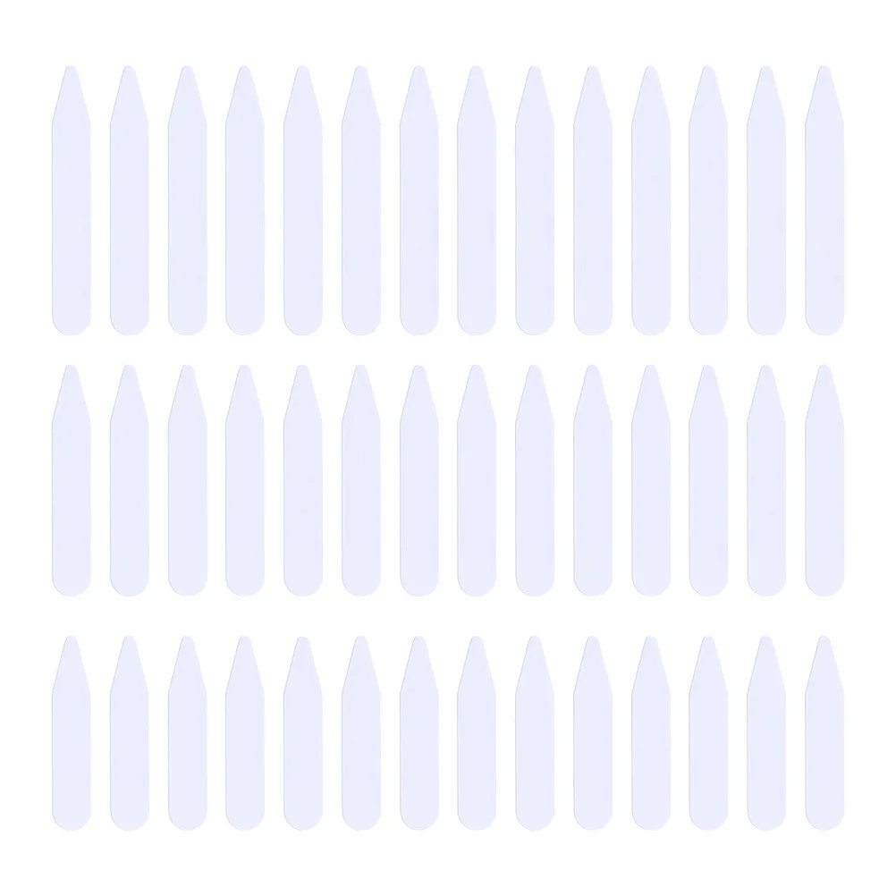 300 قطعة طوق يبقى شفافًا ومتينًا ومقاوم لدرجات الحرارة العالية وياقة قميص يدعم رف إدراج بلاستيكي للرجال والنساء