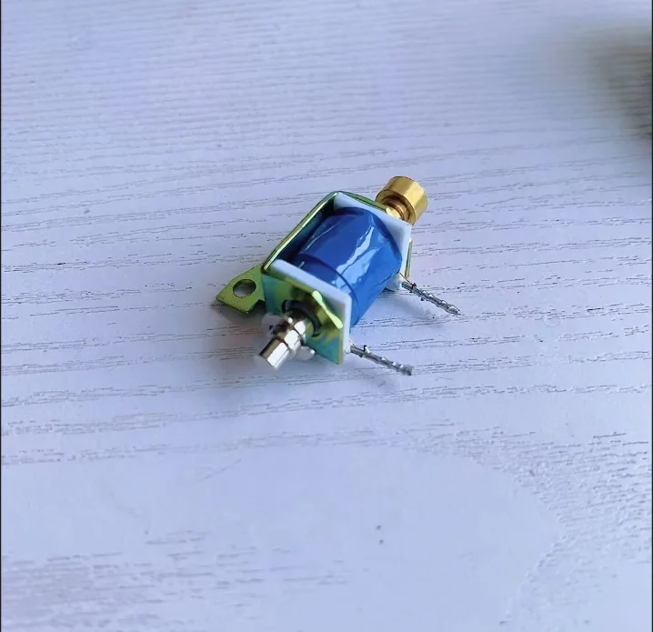 DC6V DC12V DC24V HCNE1-0730 Open frame eletroímã tipo push-pull tipo 5N 10mm tração