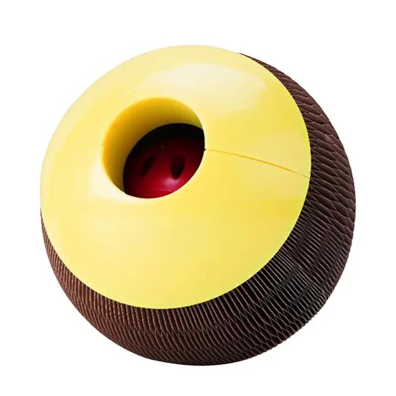 

Catnip Ball Honeycomb Shape Cat Chew Toys For Indoor Cats Built-in Bell Cat Scratcher Cat Ball Toys For Pet Lovers Cat Kitty