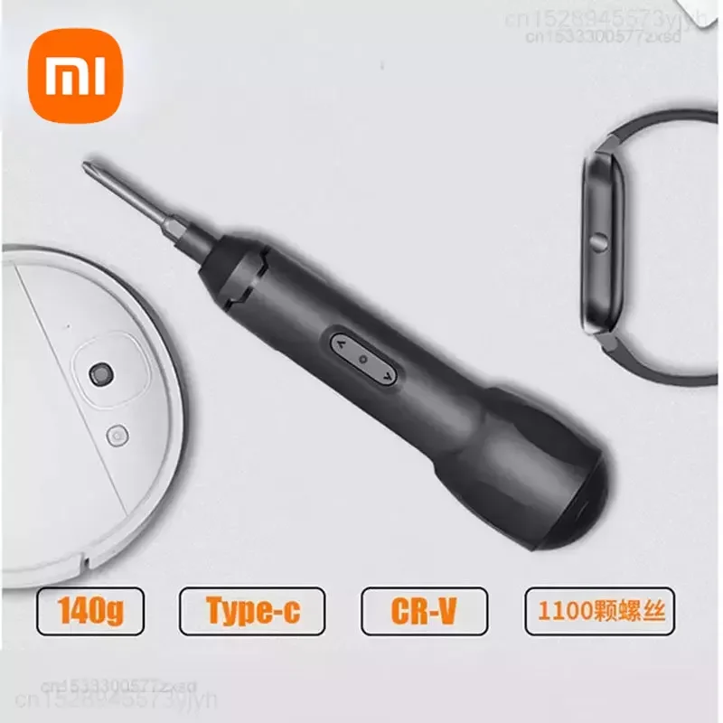 xiaomi conjunto de chave de fenda eletrica recarregavel mini chave de fenda bits kit sem fio ferramentas de reparo em casa 01