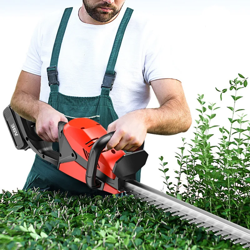 

Suitable forElectric hedge trimmer Lithium battery rechargeable multi-functional trimmer Household garden trimmer Tea picker Fen
