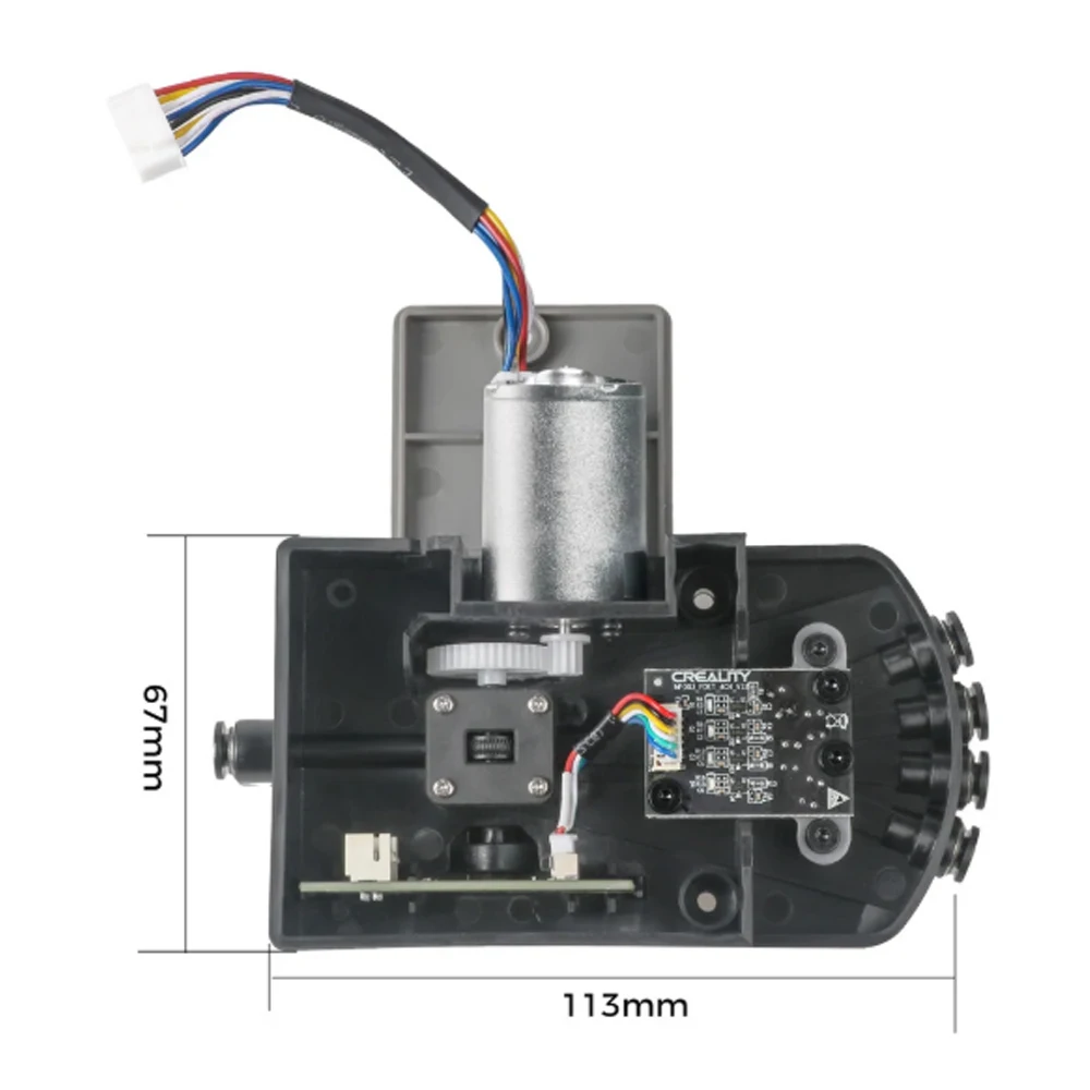 

Creality CFS Bottom Bracket Kit Five-way Ki No Motor_0.35A_24V_L11_flat Shaft_1 for Creality K2 Plus CFS 3D Printer Parts