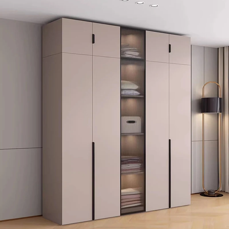 Nordic Minimalist Closet Organizer Partitions Storage Bedroom Clothes Wardrobe Dining Simple Small Guarda Roupa Home Furniture