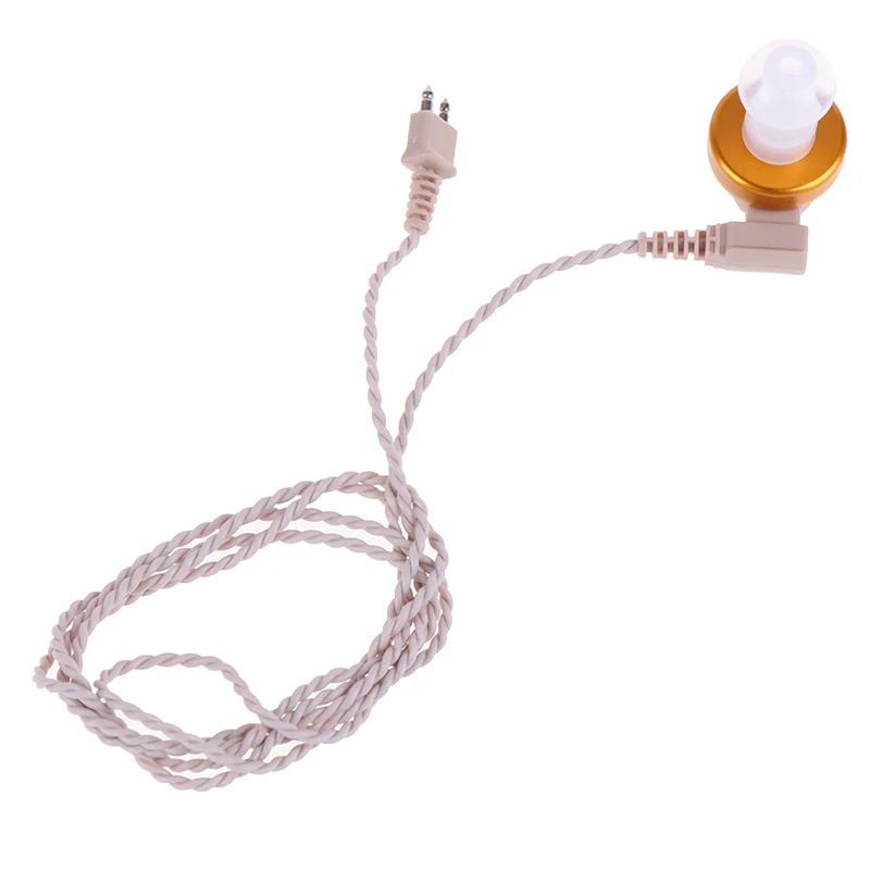 (N) Hearing Aid Unilateral Cord Wire+BTE Hearing Aid Receiver Amplifier Speaker - view 3