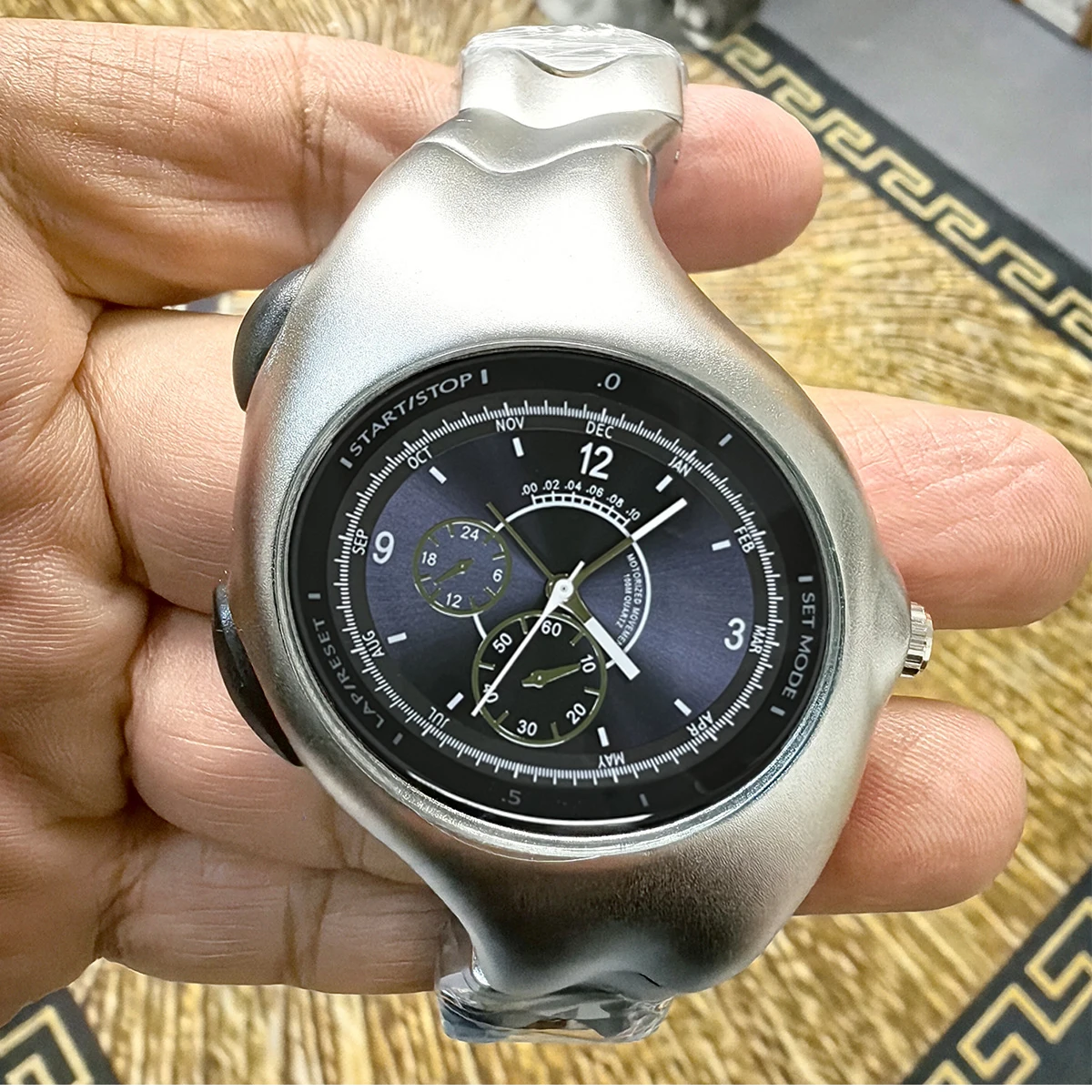 Reloj de cuarzo Original Alien y2k, creativo, Vintage, a la moda, relojes de diseño retorcido para hombre, Reloj часы мужɔе 1926