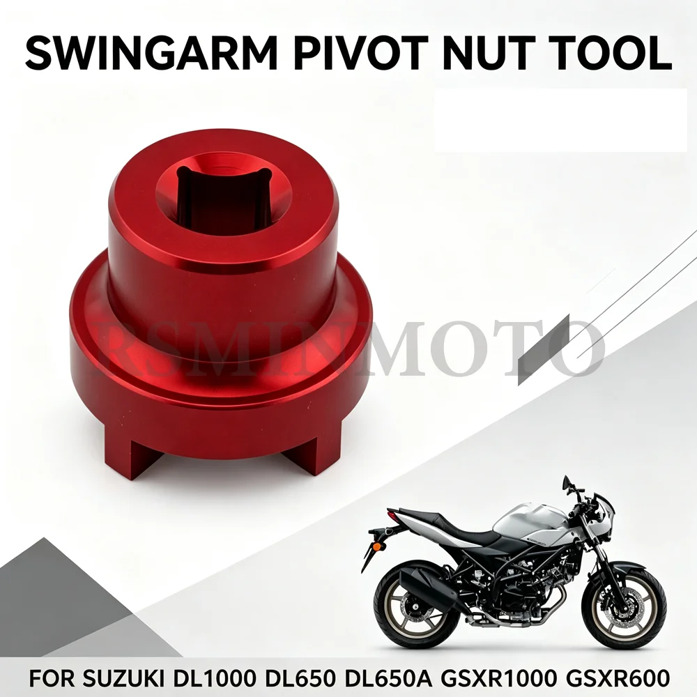 Swingarm Pivot Nut Remove Lock Tools For Suzuki SV650 SV1000 S GSX-R 600 750 1000 DL650 DL650A DL1000 V-Strom 1000 650 GSX1300R