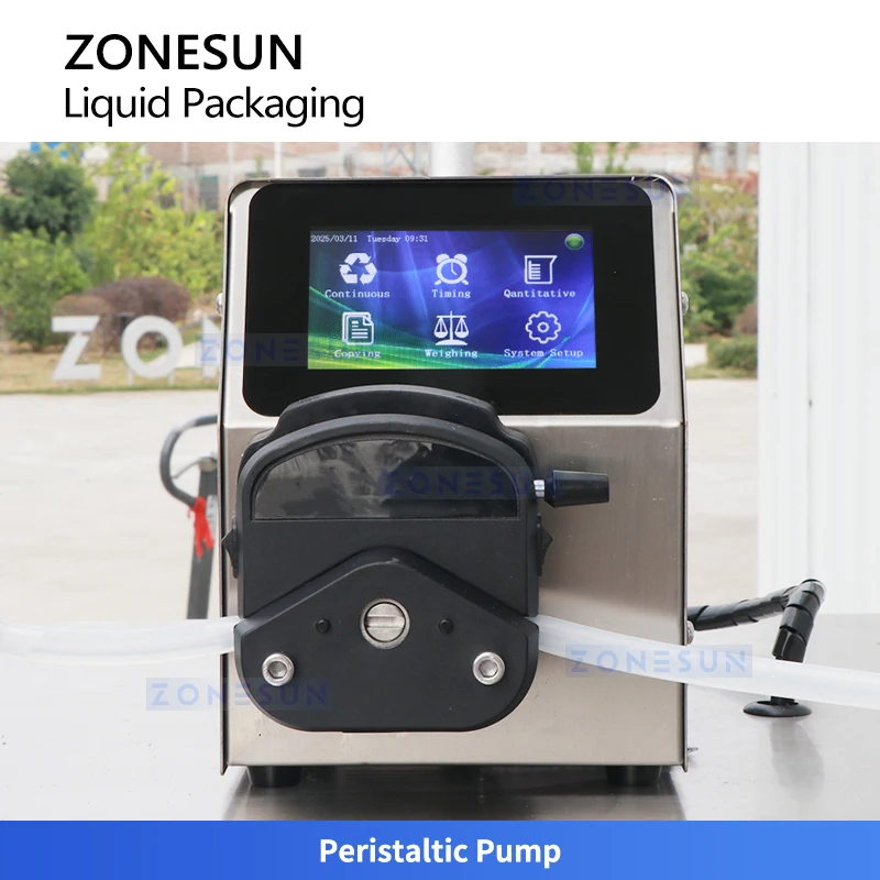 ZONESUN ZS-FS240P Máquina automática de llenado y sellado de bolsitas de bebidas energéticas líquidas Máquina envasadora de bebidas a base de hierbas