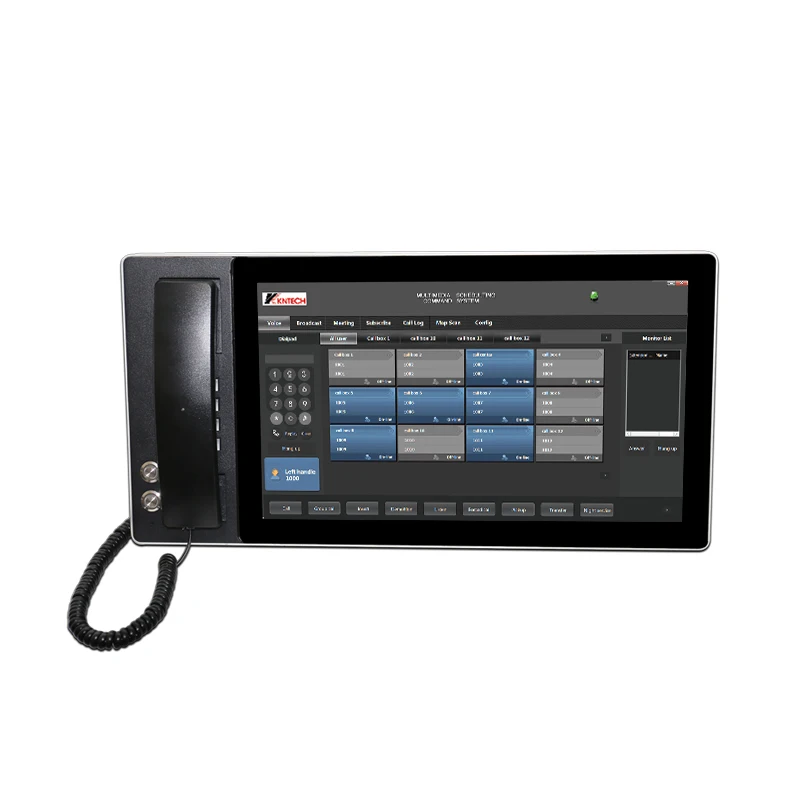 KNTECH Ip Pbx System Software Control Center Desk Telephone Operator Console KNDDT-2-A15