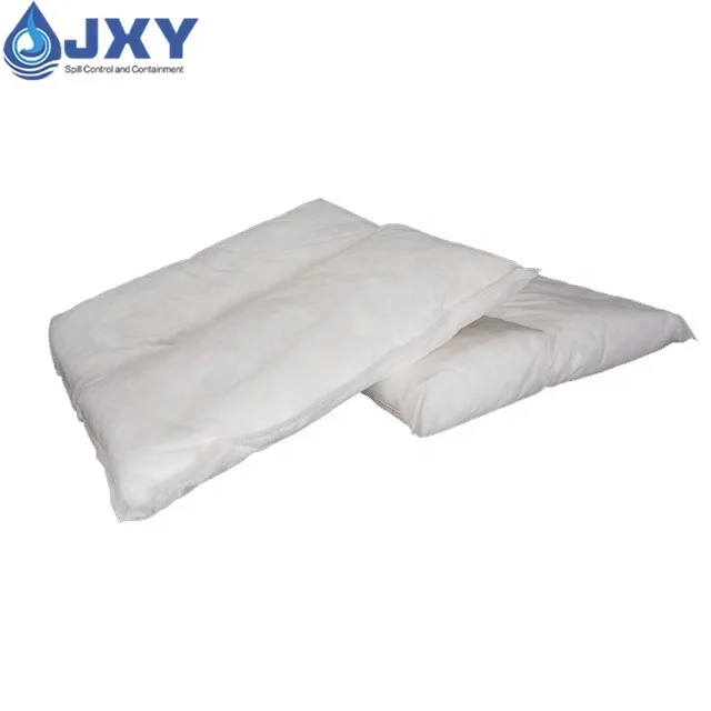 Cuscini assorbenti solo olio industriale per catturare gocce d'olio e fuoriuscite d'olio