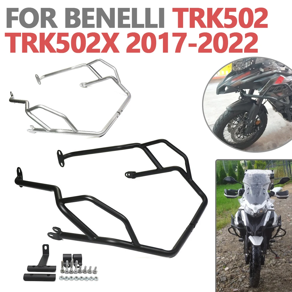 

For Benelli TRK 502X TRK 502 X TRK502X TRK502 2017- 2021 Motorcycle Engine Guard Bumper Crash Bars Stunt Cage Frame Body Protect