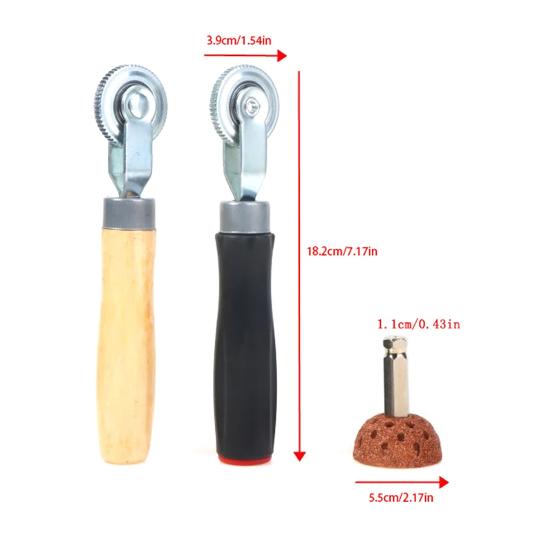 42 มม.ยางซ่อม Patch ชุดเครื่องมือยาง Patch Roller ยางล้อซ่อมหัว Buffing ล้อสําหรับ Air ยางบัฟเฟอร์