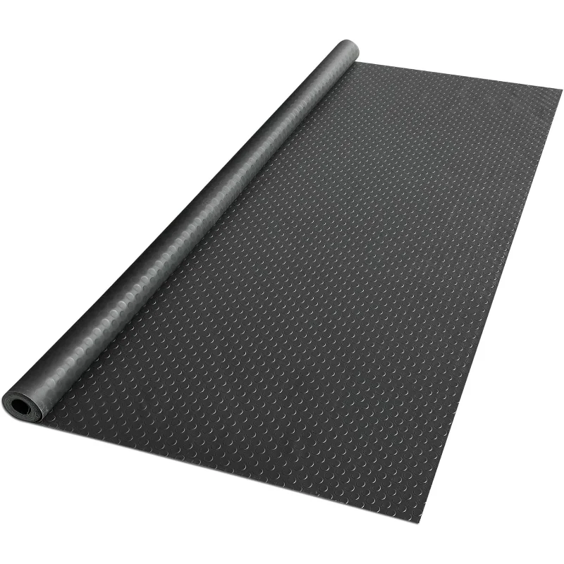 

Yescom Garage Floor Mat Roll Non Slip Car Parking Protect Cover Trailer PVC 19.5x6.5 Ft for Under Car Boat Workshop Gym