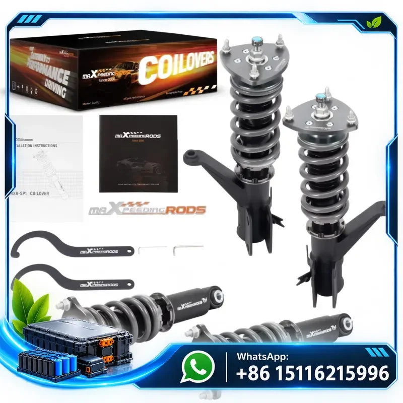 T7 Coilover 24 Way Damper Spring Kit for CR-V FWD AWD 2002-2006 Daily Street Use and Junior Track Use