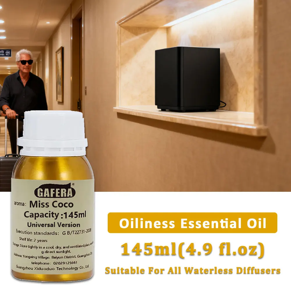 GAFERA 145ml (4.9 fl.oz) Miss Coco/Hilton Essential Oils - Aroma Diffuser Fragrance Oil Air Freshener Smell For Home Perfume Oil