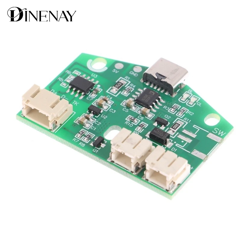 3.7V type-C table lamp circuit board USB charging PCB monochrome stepless dimming led touch small night lamp control module