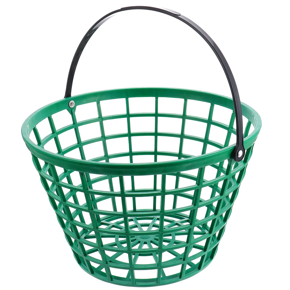 Outdoor Golf Basket Fitness Accessories Ball Bucket Plastic Balls Collecting Golfball Container
