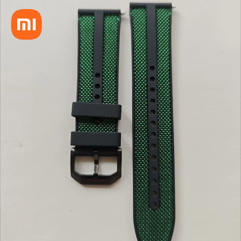Оригинальный ремешок для умных часов Xiaomi Watch S4 eSIM 15th Anniversary Edition s3, умные аксессуары, совместимые 22 часа, нейлоновое плетение