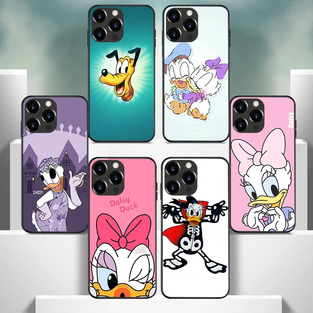 IT-26 Donald Duck Daisy Soft Case For VIVO Y70S Y51S Y70T Y73S S7E V23 V23 Pro T1 Y75 Y3 Y3S Y10 Y76 Y20i Y91 Y31S Y52S