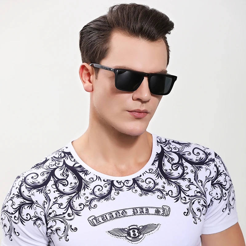 

2025 New Square Fashionable Sunglasses for Men Women High Definition Anti Glare UV400 Sunglasses for Outdoor Sunglasses 5189