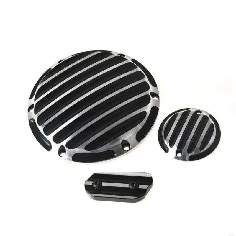 M76E Motorrad-Motorabdeckungssatz, 3-teiliges Ersatzset für die Kupplungsseitenwand für XL883 XL1200 X48 – Detail 2