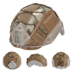 Helmet Cover for Fast MH PJ BJ OPS-Core Helmet Airsoft Paintball Helmet Coverwith Elastic Cord