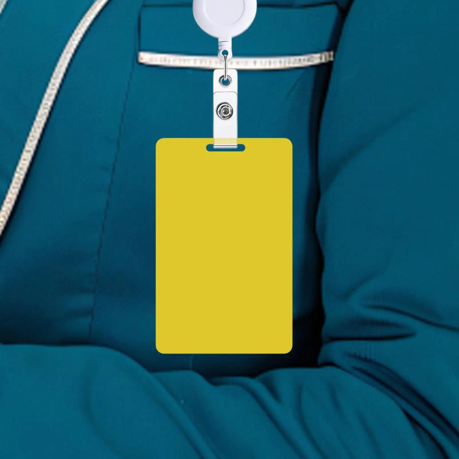 4pcs Erasable Badge Vertical Mini Whiteboard Pocket-Sized Erasable Notepad For Nurse Doctor Teacher Student Assistant