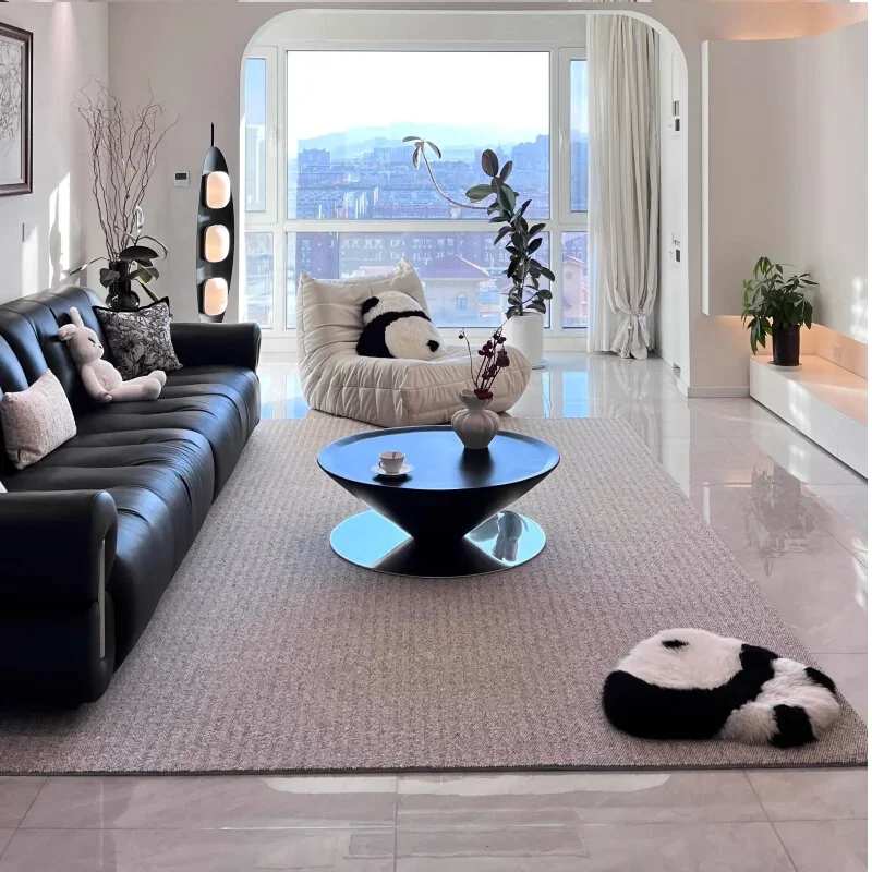 الحد الأدنى انتقائي طاولة القهوة جولة فريدة من نوعها العصرية طاولة القهوة لغرفة المعيشة الحديثة طاولة القهوة الصناعية أثاث المنزل