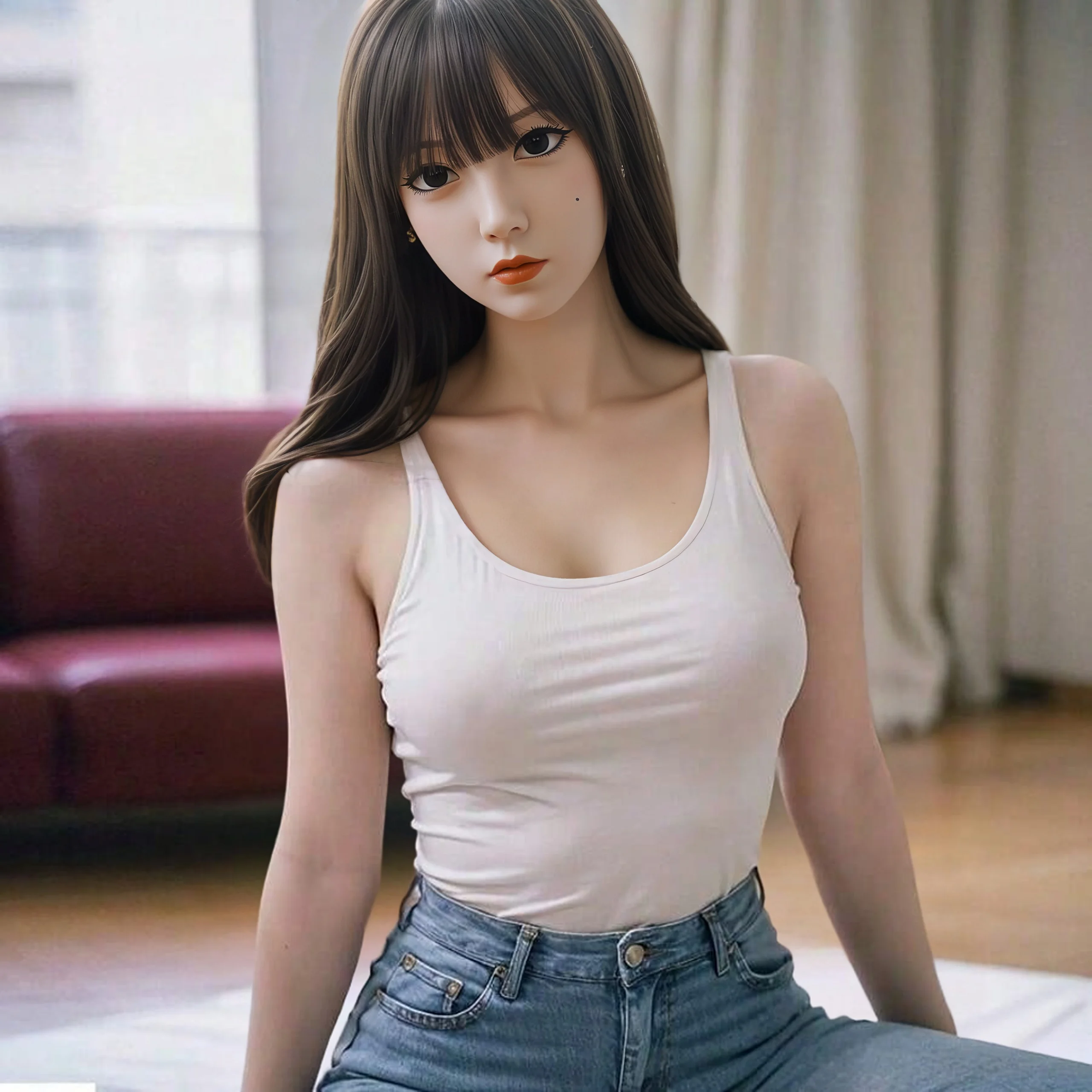 

Реалистичная кукла TPE 135 см, 145 см, 165 см, бесшовная кукла любви всего тела, подвижный гибкий скелет из сплава, реалистичная текстура кожи