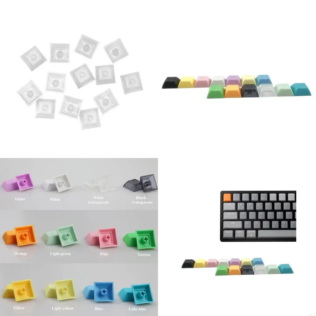 

4X7E PBT 1U DSA Profile Keycaps Compatible for Cherry MX Kailh Outemu Content Switch